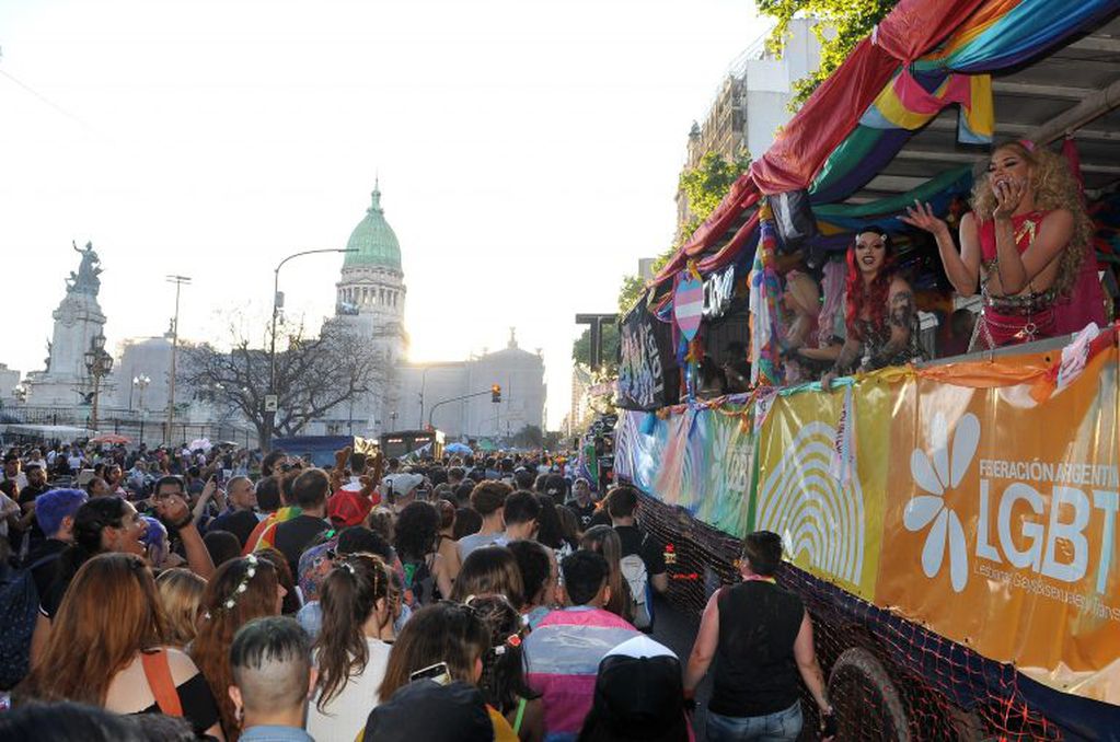 Marcha del Orgullo en Buenos Aires (Argentina) EFE/ Enrique García Medina