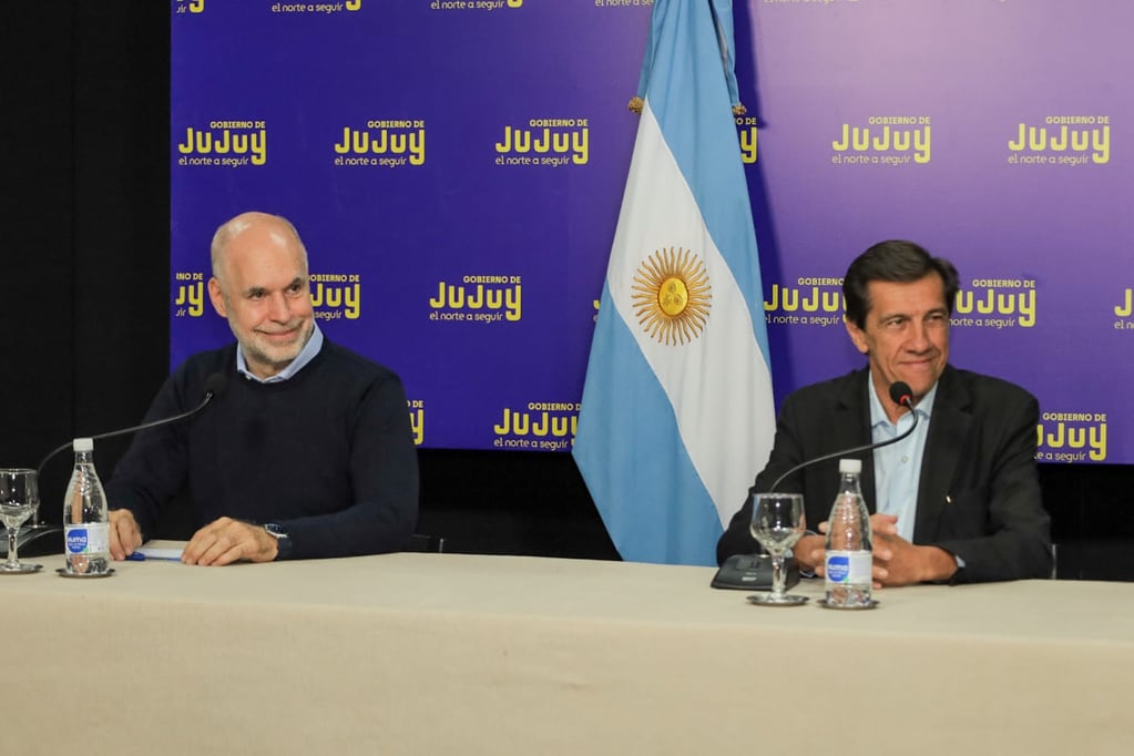Al manifestar su apoyo a Carlos Sadir como candidato a gobernador, Rodríguez Larreta aseguró que Jujuy "es uno de los motores de la recuperación de nuestro país porque tiene un potencial enorme en uno de los minerales -el litio- que más necesita el mundo".