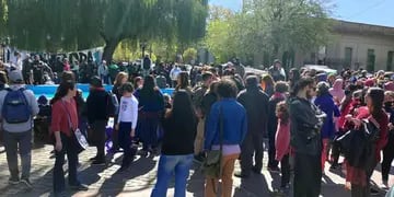 Movilización en repudio al intento de asesinato a Cristina Kirchner