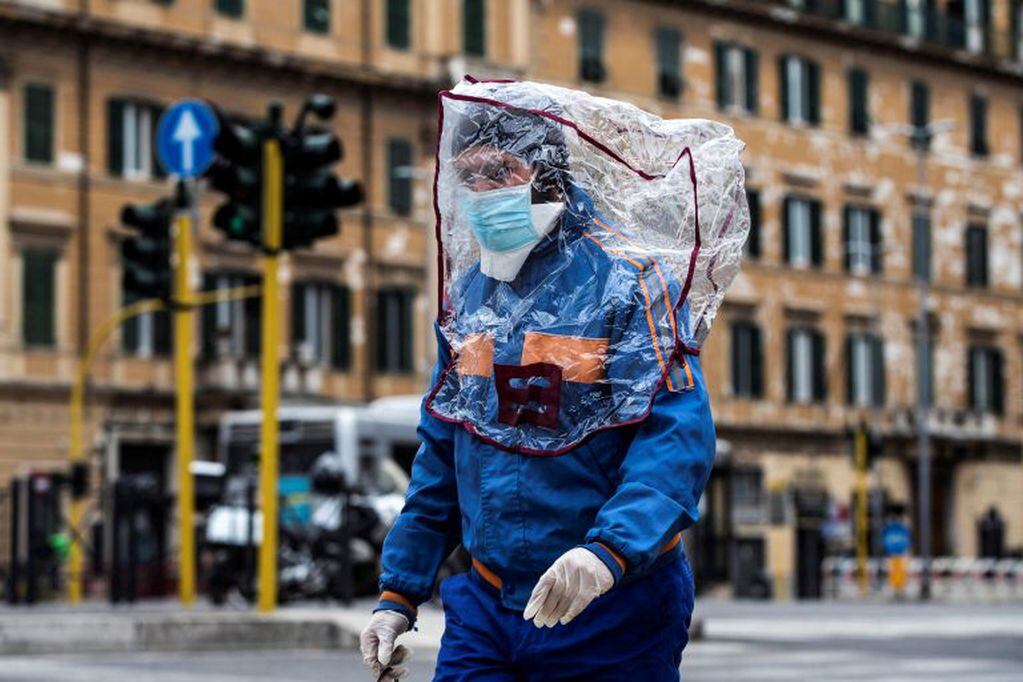 Coronavirus en Italia (EFE/EPA/ANGELO CARCONI)