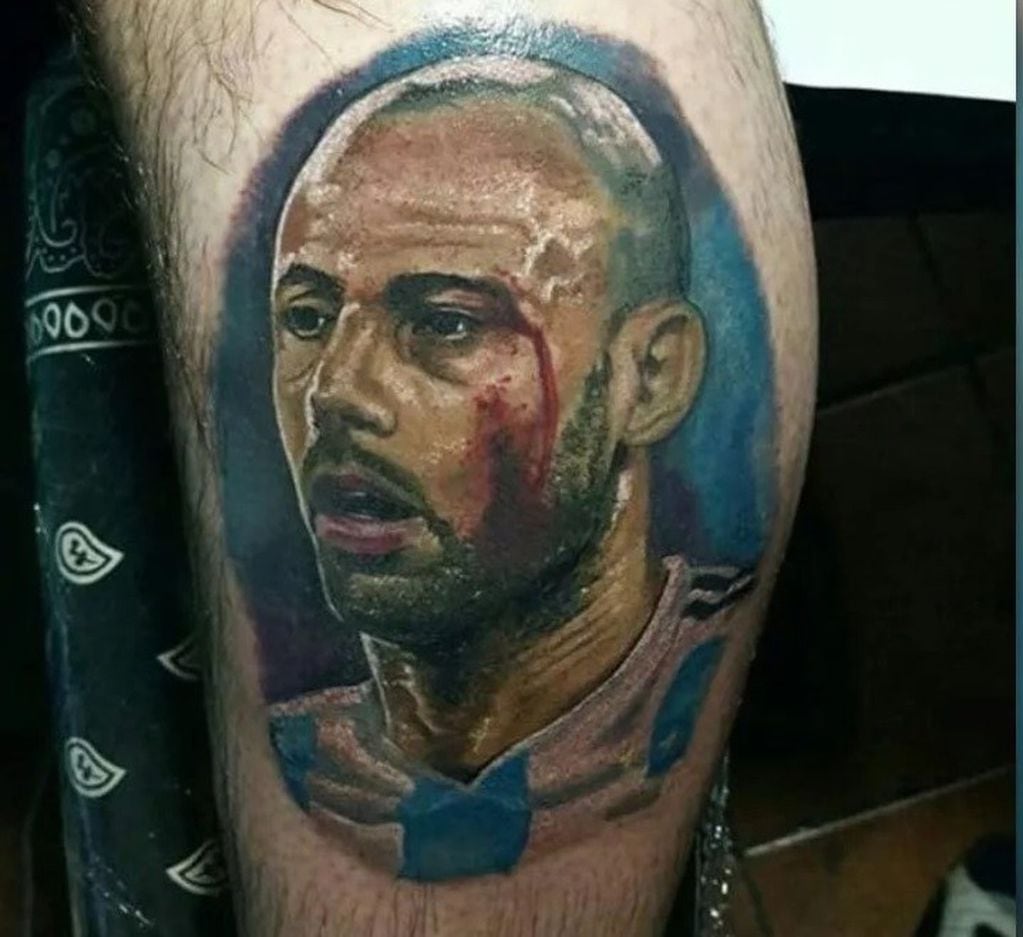 Javier Mascherano tatuaje