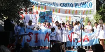 Grito Blanco contra pasteras en Gualeguaychú