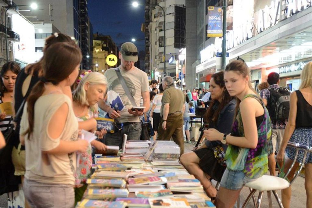 Noche de las librerías en Buenos Aires