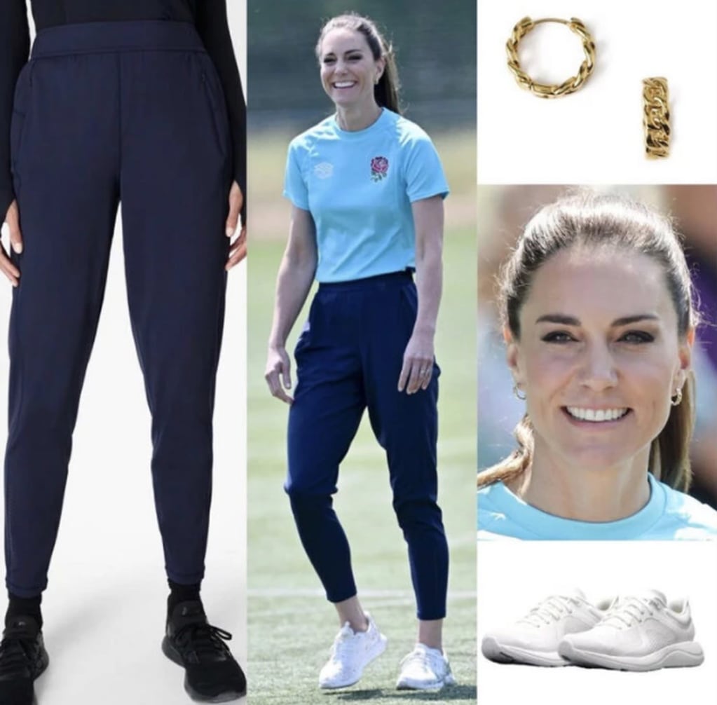 La Princesa de Gales causó sensación con el outfit deportivo que lució para asistir a un compromiso en un club de golf.