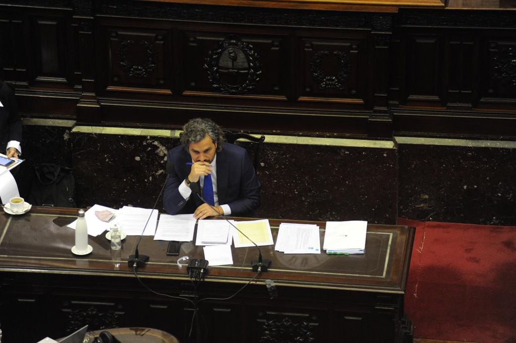 El jefe de Gabinete de la Nación, Santiago Cafiero, expuso su informe de gestión ante la Cámara de Diputados.