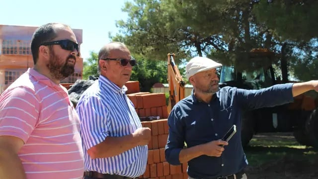 Carlos Sánchez recorrió obras en Copetonas