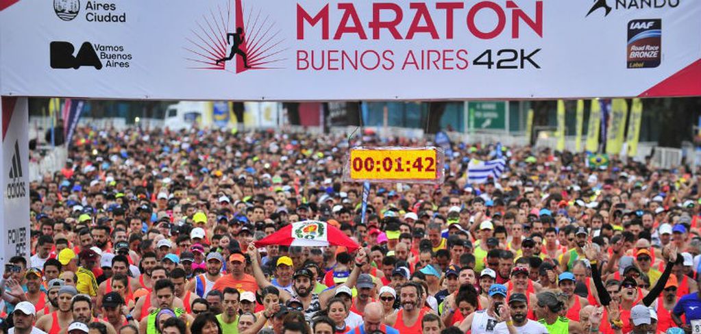 Record de Participanes en Maratón de Buenos Aires 2018