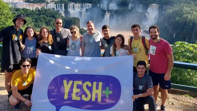Jóvenes de la comunidad judía viajaron a Iguazú para el primer encuentro del programa “Yesh+”