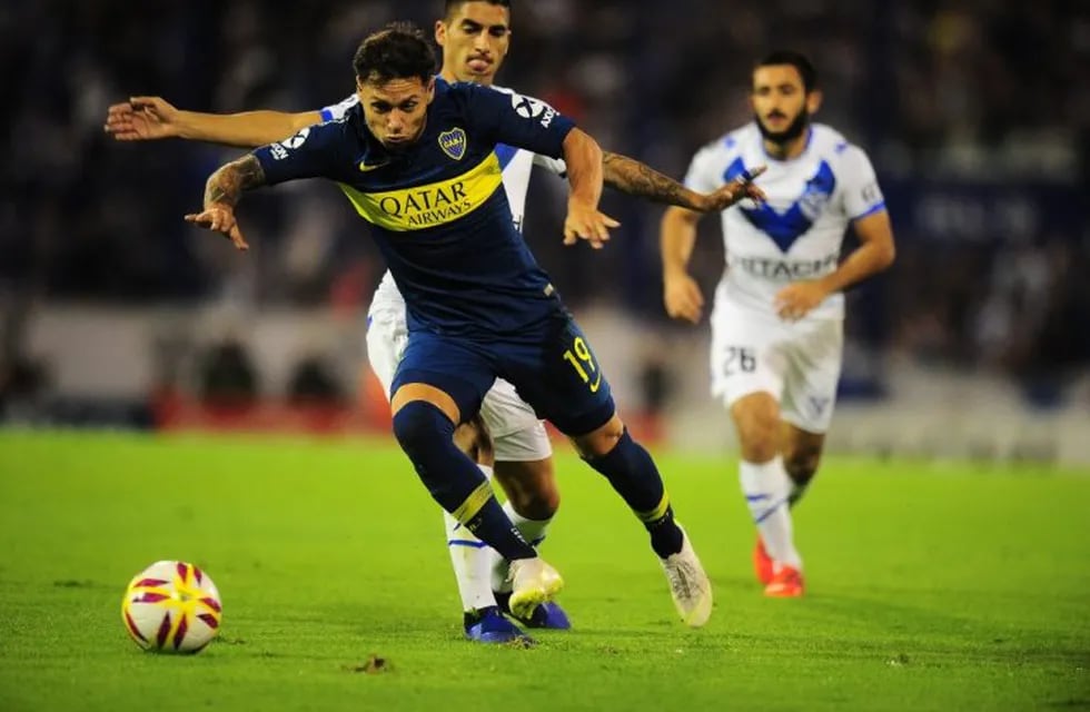 Vélez y Boca chocan en el José Amalfitani por los cuartos de final de la Copa de la Superliga. (Maxi Failla)