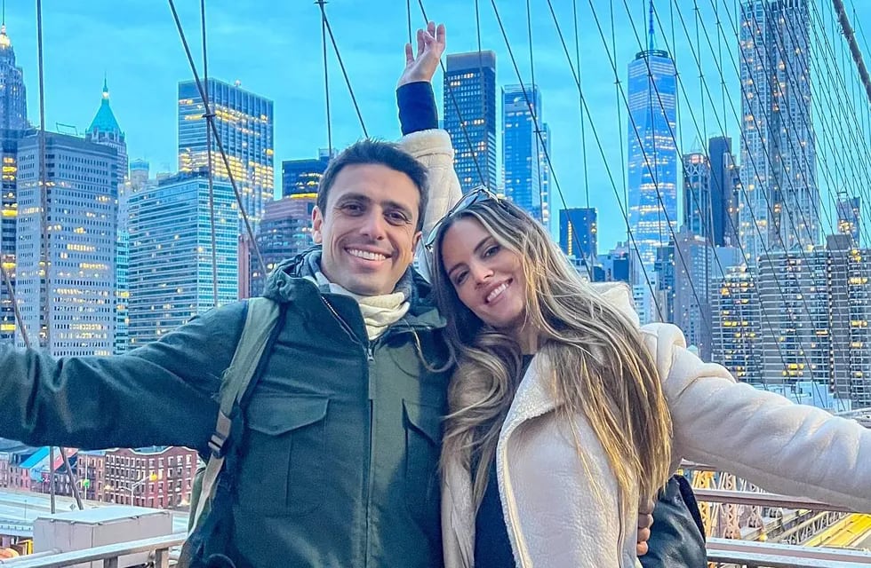 La pareja viajó a Nueva York a fines del año pasado.