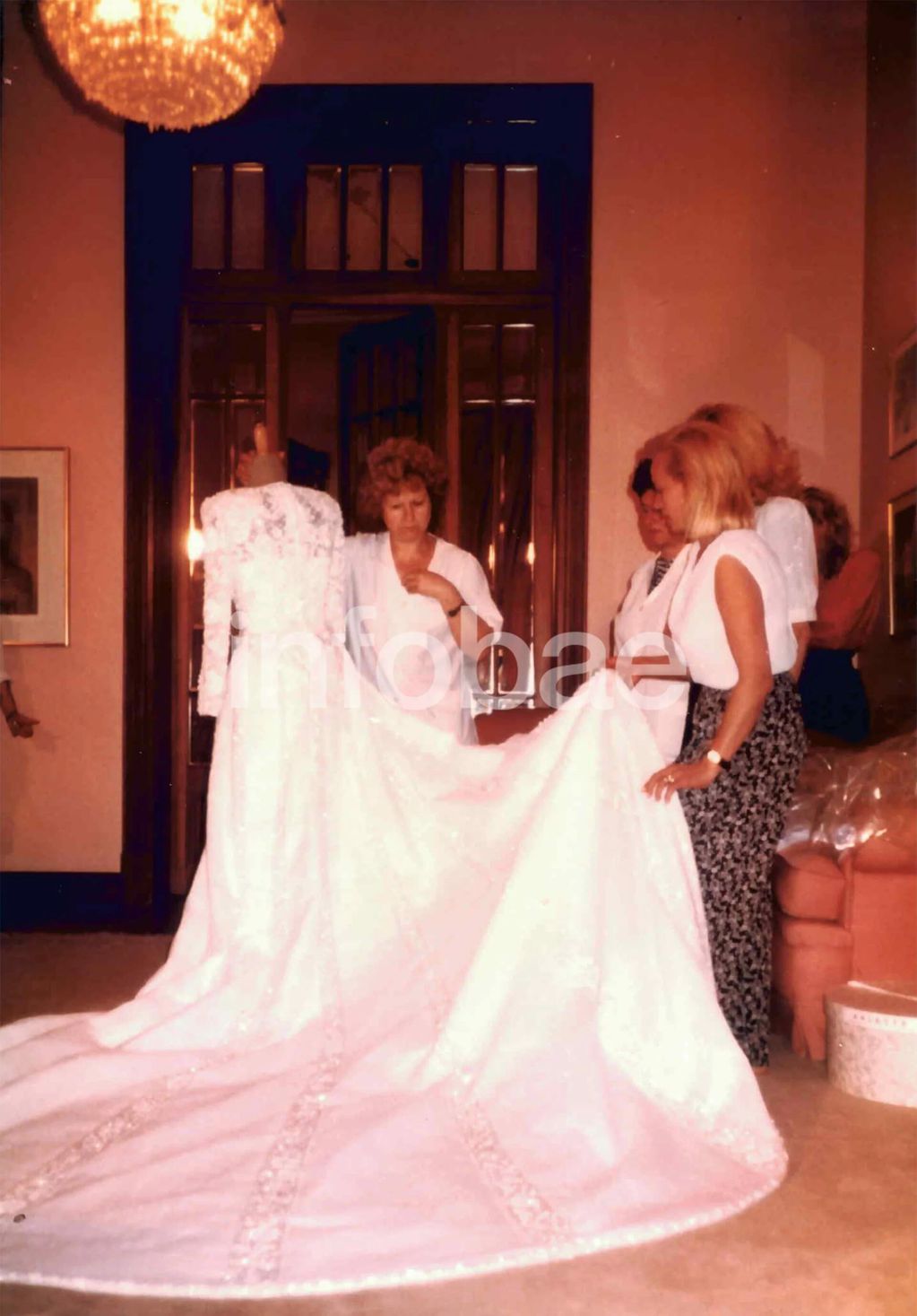 Vestido de novia de Claudia Villafañe.