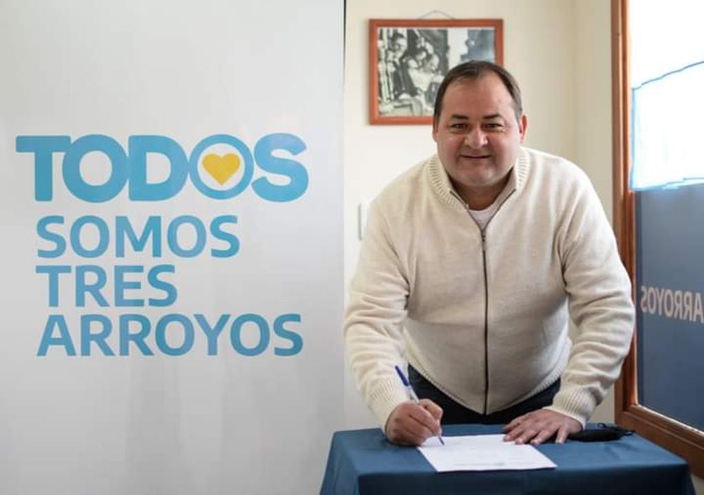 Julio Pity Federico, candidato a Concejal Frente de Todos