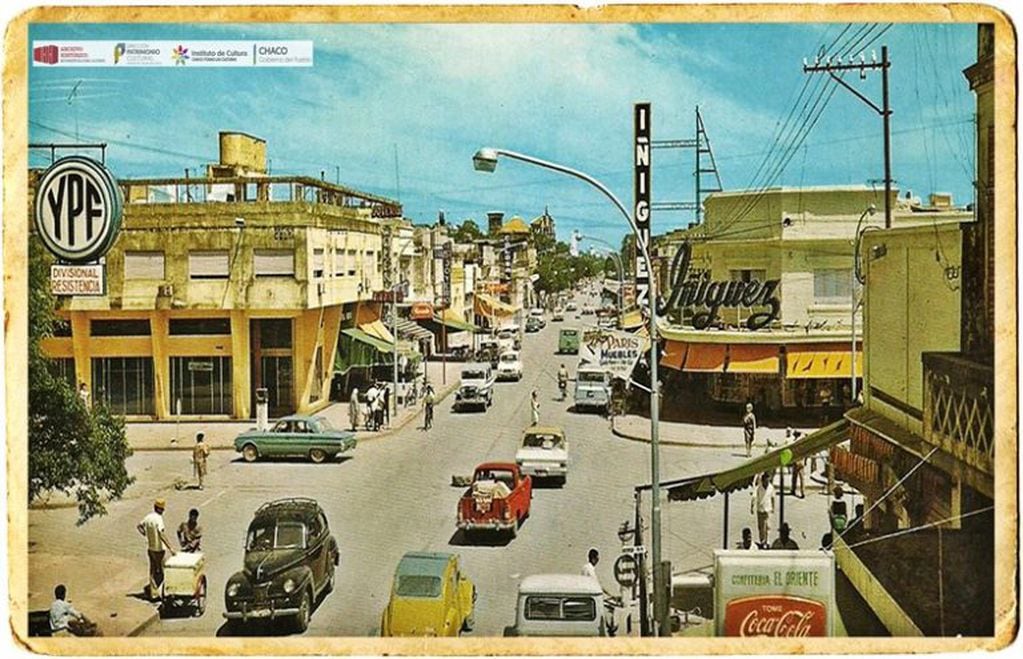 El centro de la ciudad, a principios de la década del 60. Una muestra con fotos históricas de Resistencia,