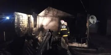 Incendio en Real del Padre casa prefabricada