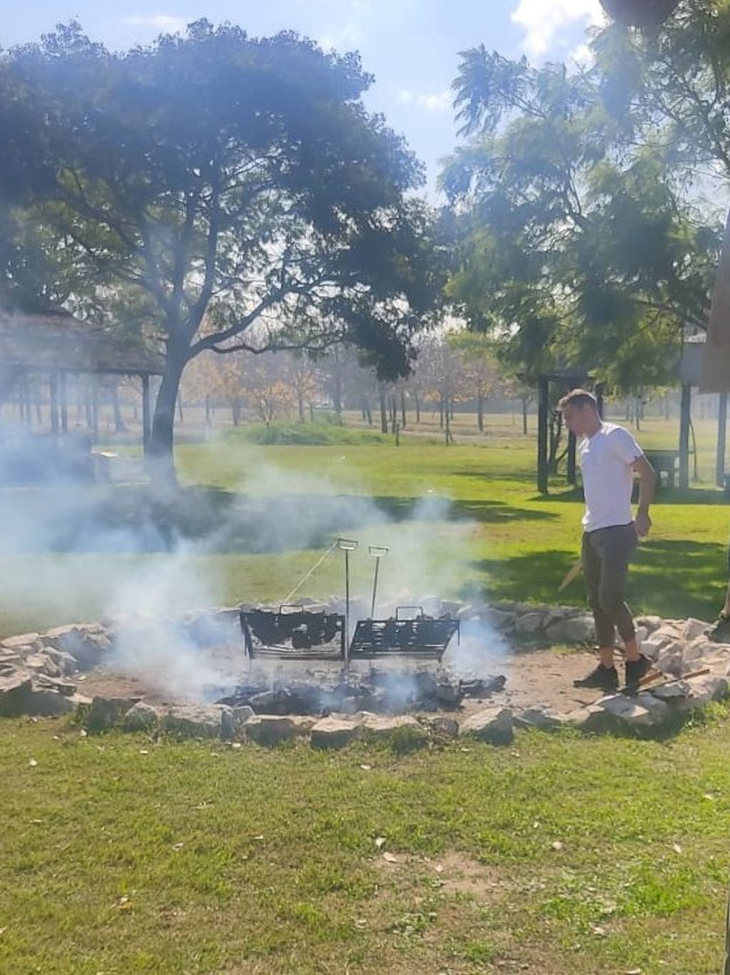 El máximo anotador auriazul en la era profesional preparó un almuerzo especial para los jugadores.