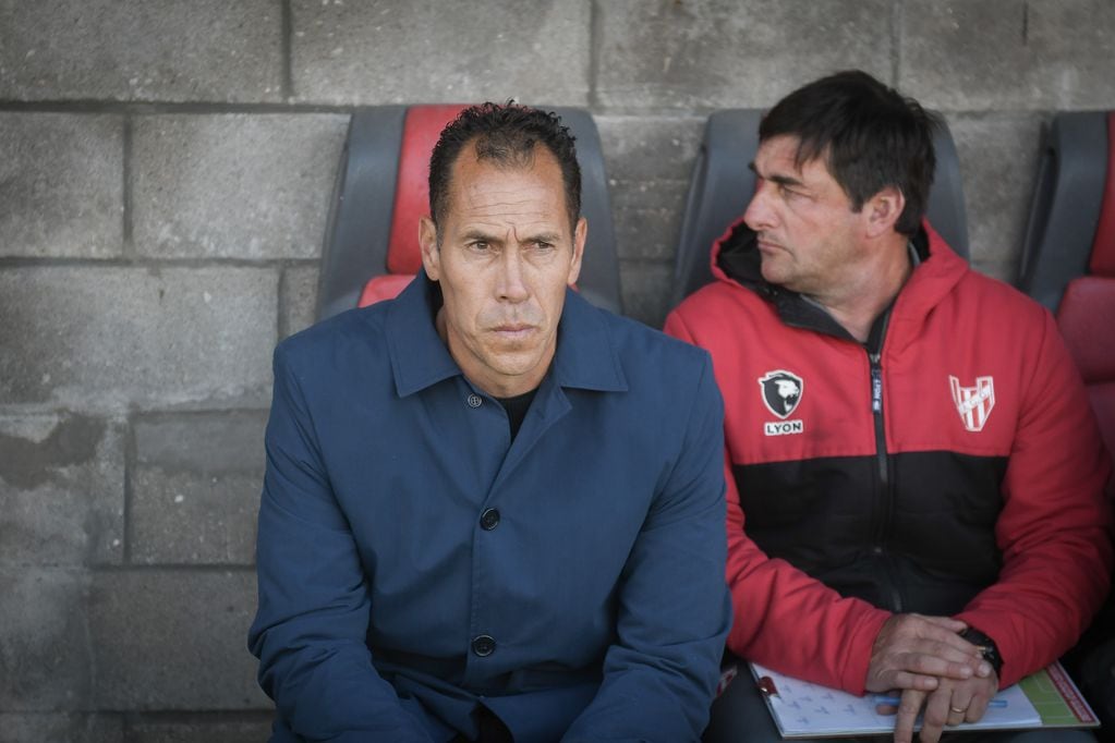 Lucas Bovaglio y Fernando Clementz ya trabajaban juntos en Deportivo Morón. (Foto Federico Lopez Claro)