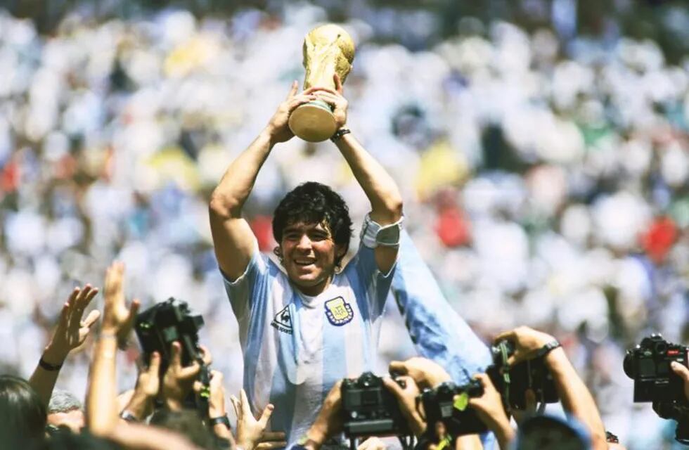 Diego Maradona, campeón mundial 1986 (Foto: web)