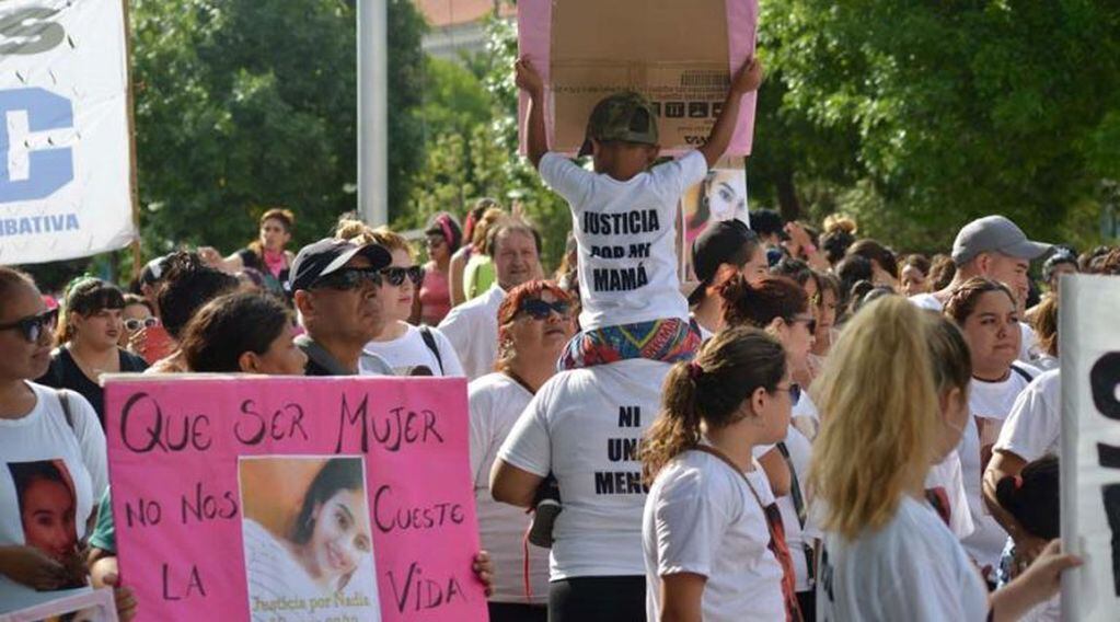 La manifestación en Santa Rosa (Vía Santa Rosa)