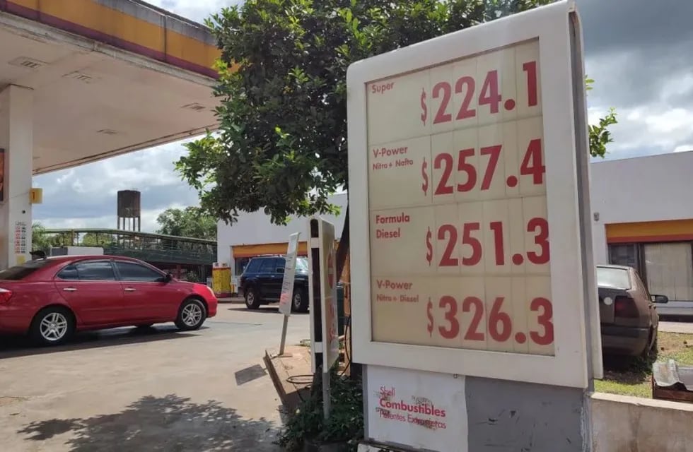 Aumento de combustible: Puerto Iguazú con los precios más caros de Misiones.