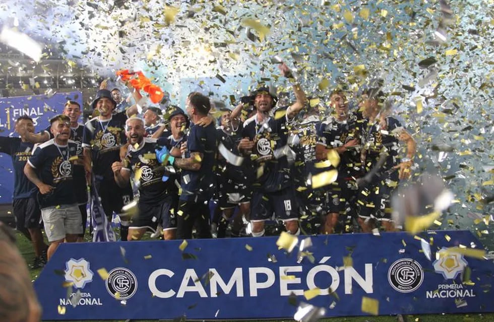 Independiente Rivadavia campeón de Primera Nacional jugará en la Liga Profesional 2024