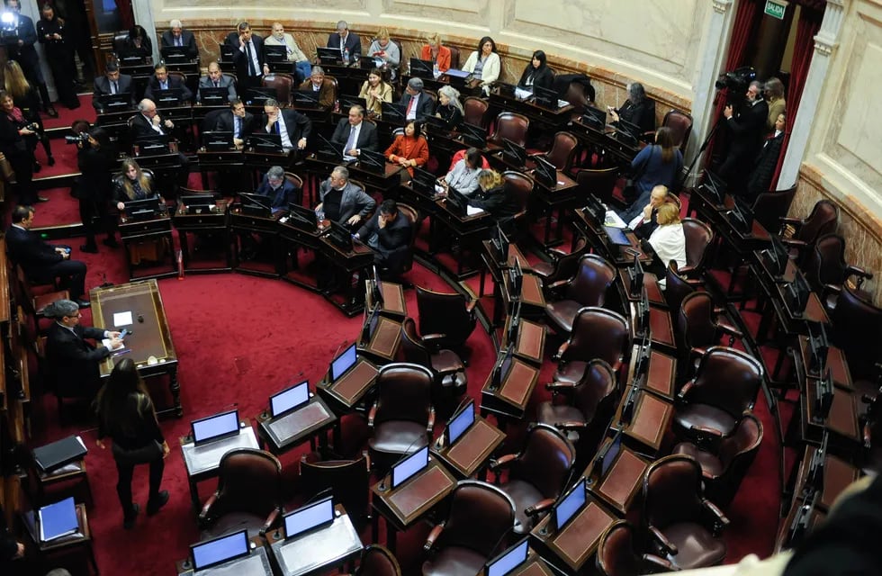 Sesión en el Senado de la nación sin quorum para tratar pliegos judiciales . 
Congreso
Foto Federico Lopez Claro