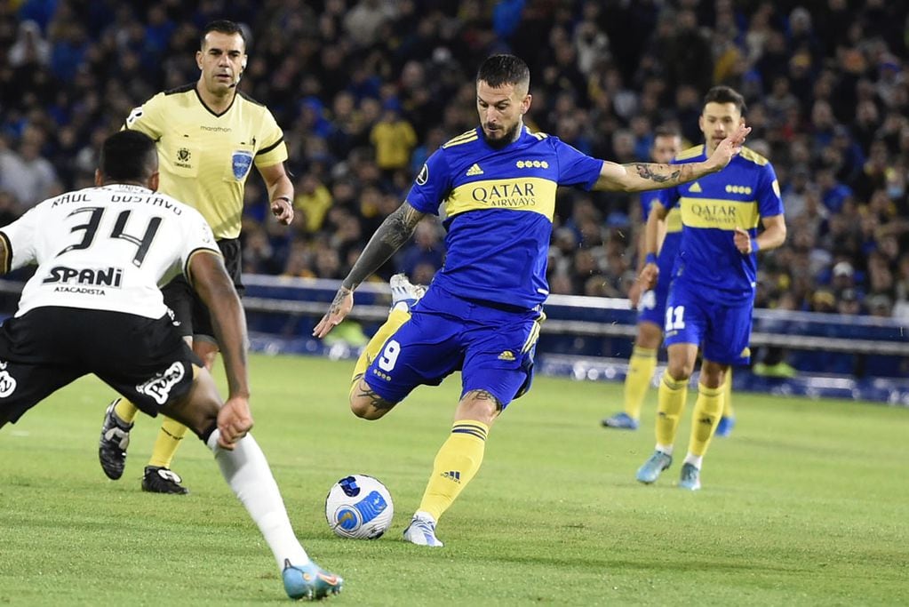 Benedetto marcó el gol del empate de Boca frente a Corinthians. (@BocaJrsOficial)