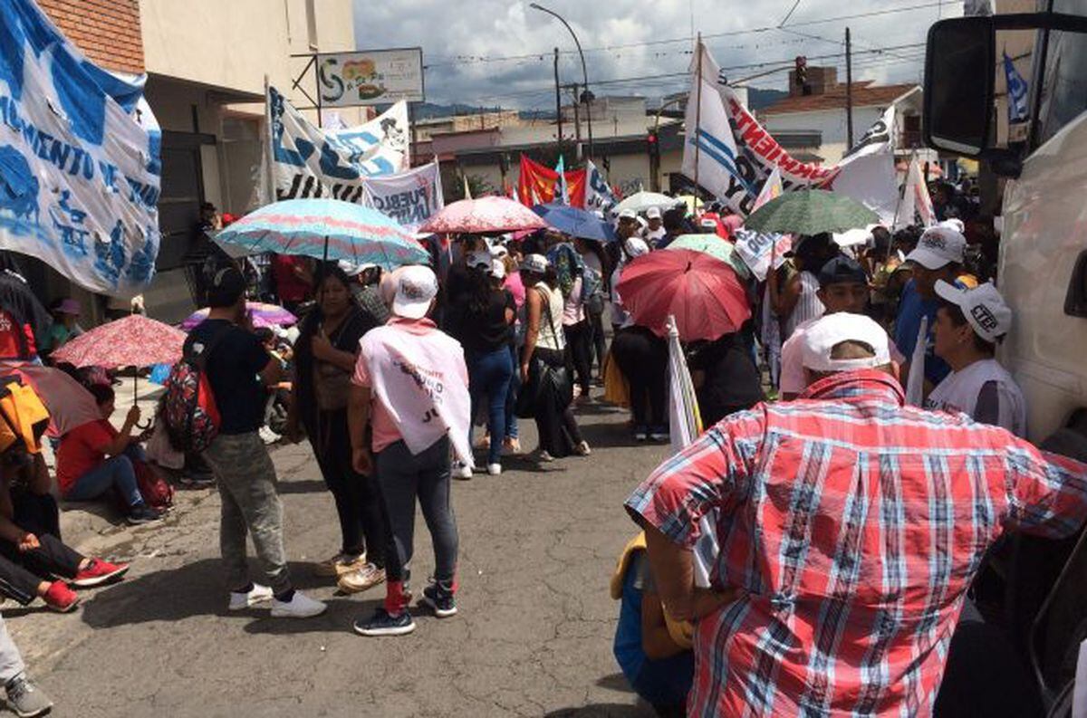 Organizaciones sociales movilizaron en Jujuy