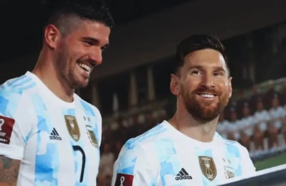 El divertido reclamo de Lionel Messi a Rodrigo De Paul.