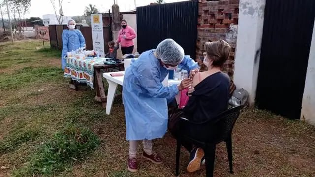 Siguen adelante los operativos de vacunación en todo Misiones