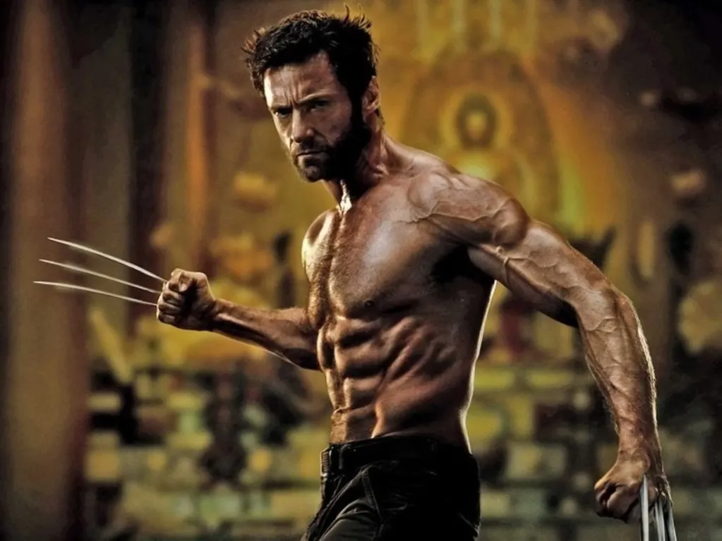 Hugh Jackman como Wolverine.