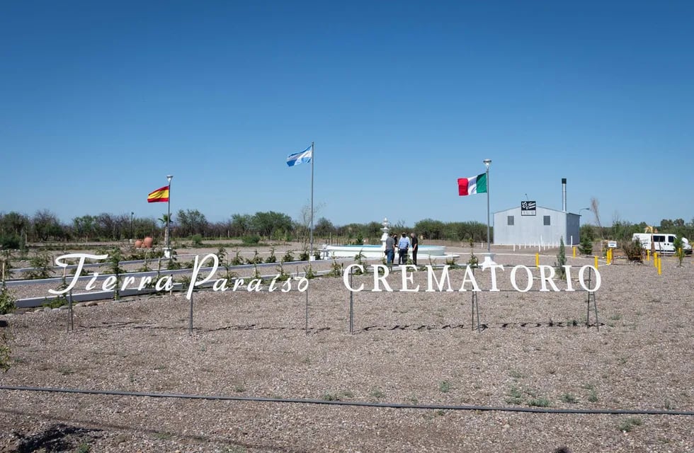 Inauguró Tierra Paraiso en Alvear, el primer crematorio en el sur mendocino.