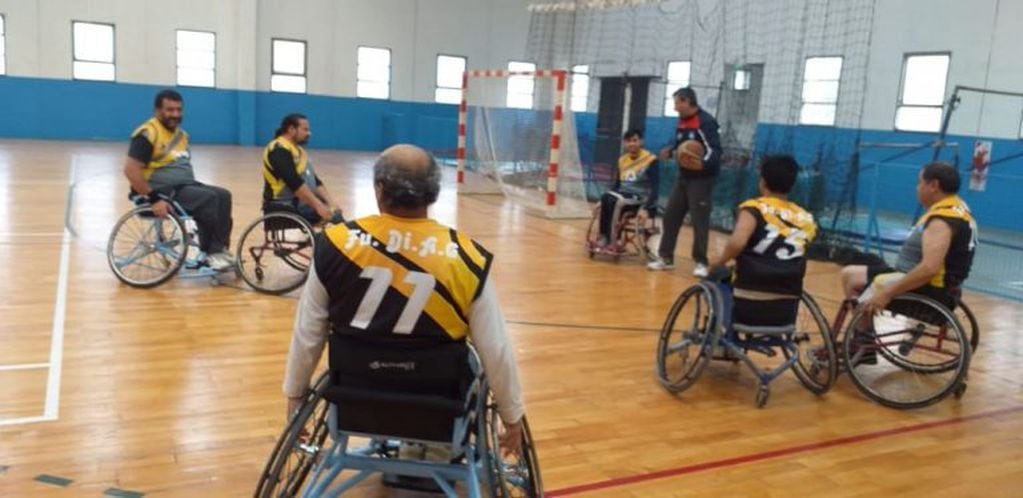 FUDIAG disputó la tercer fecha del Torneo de Básquet en Silla de Ruedas