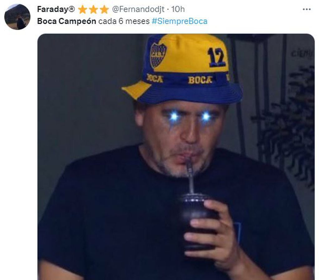 El triunfo de Boca desató memes llenos de euforia y humor negro