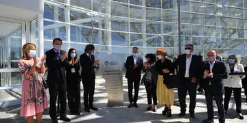 Inauguraron la obra civil del Hospital Carrillo