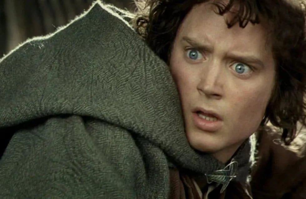 Elijah Wood como "Frodo".