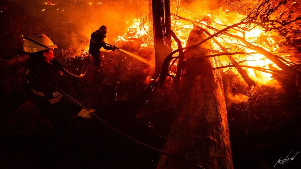 Incendios en la provincia de Salta.