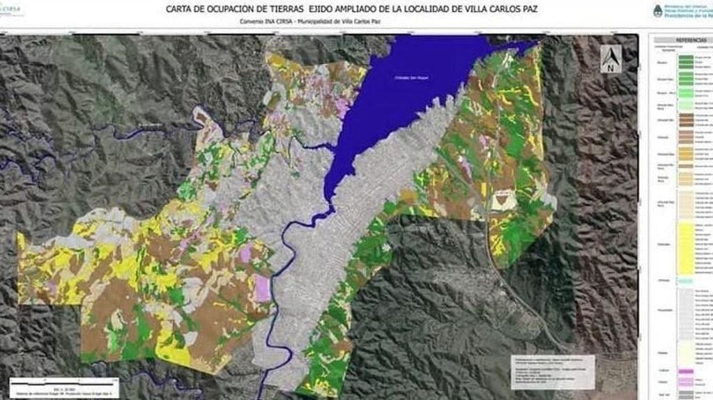 Estudio del Medio Geológico, Geomorfológico y Biótico de los terrenos incorporados a Carlos Paz.