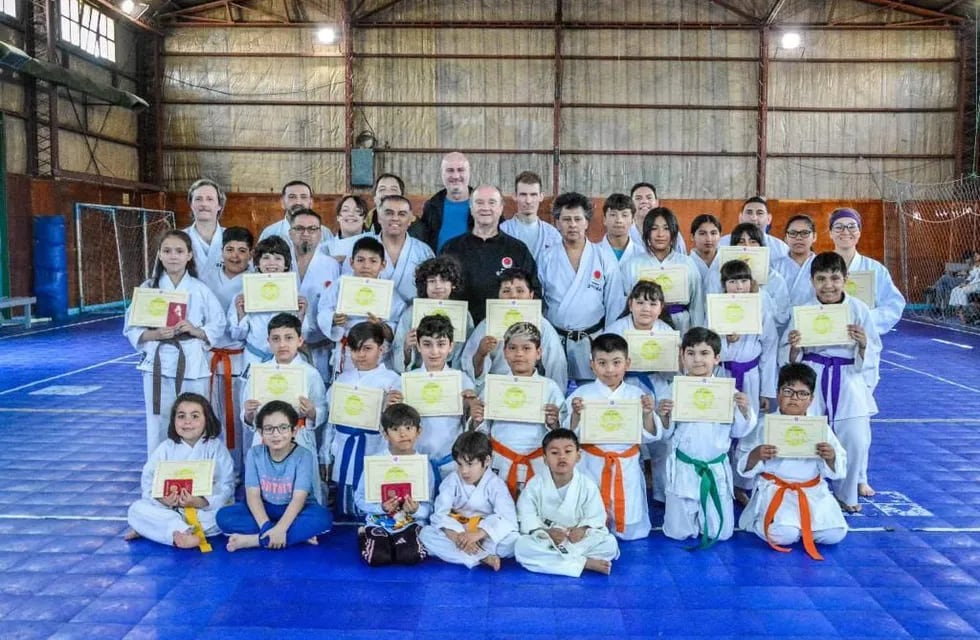 Cerraron el 2023 las escuelas de Karate-Do del Municipio