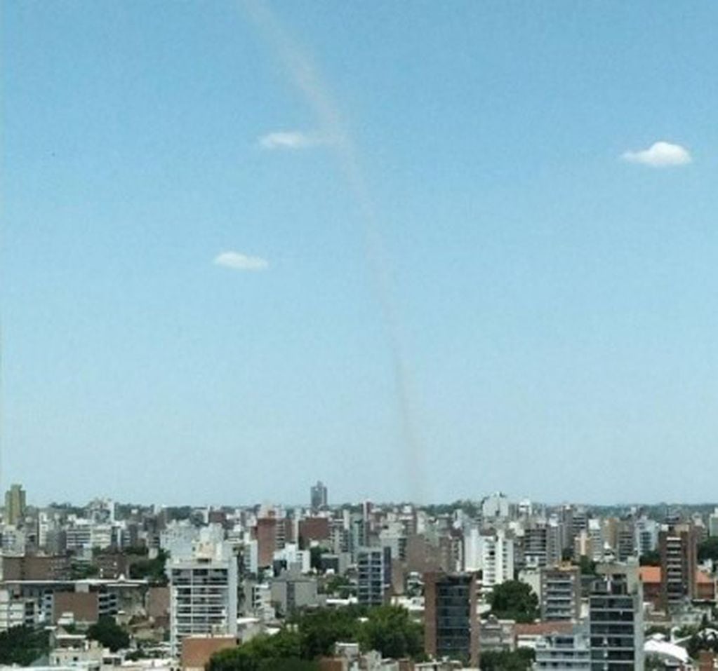Torbellinos de viento en Rosario