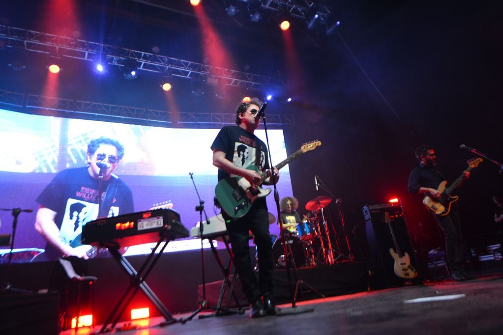 El salmón brindó un show intenso y emotivo en una Plaza de la Música repleta de fans. Foto Javier Ferreyra