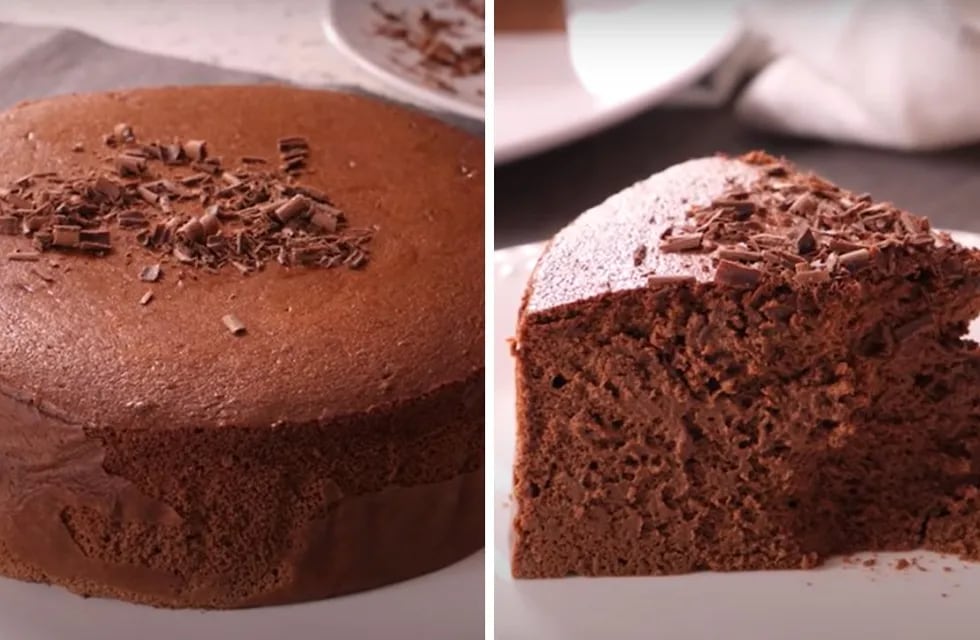 Cómo preparar una torta de chocolate con tres ingredientes.