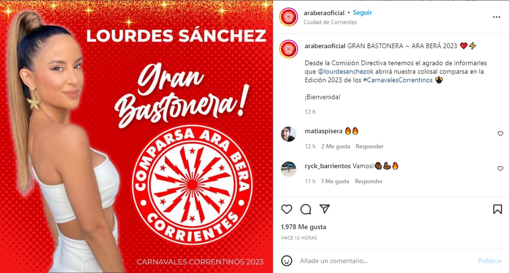 Lourdes Sánchez abrirá la nueva edición de Ará Berá 2023.