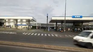 Estación de servicio en Rosario