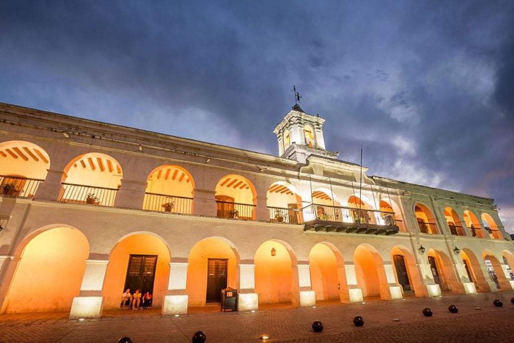 El Cabildo de Salta. (Gentileza del Ministerio de Cultura, Turismo y Deportes de la Provincia de Salta)