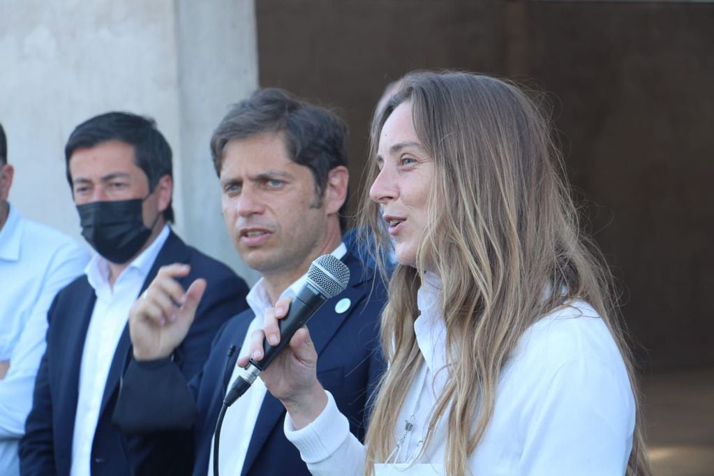 Axel Kicillof en Orense y Claromecó