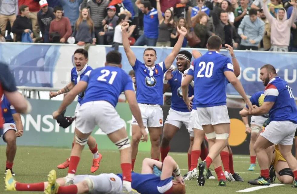 Francia derrotó a Australia y se coronó en el Mundial Juvenil de Rugby (@WorldRugby_ES)