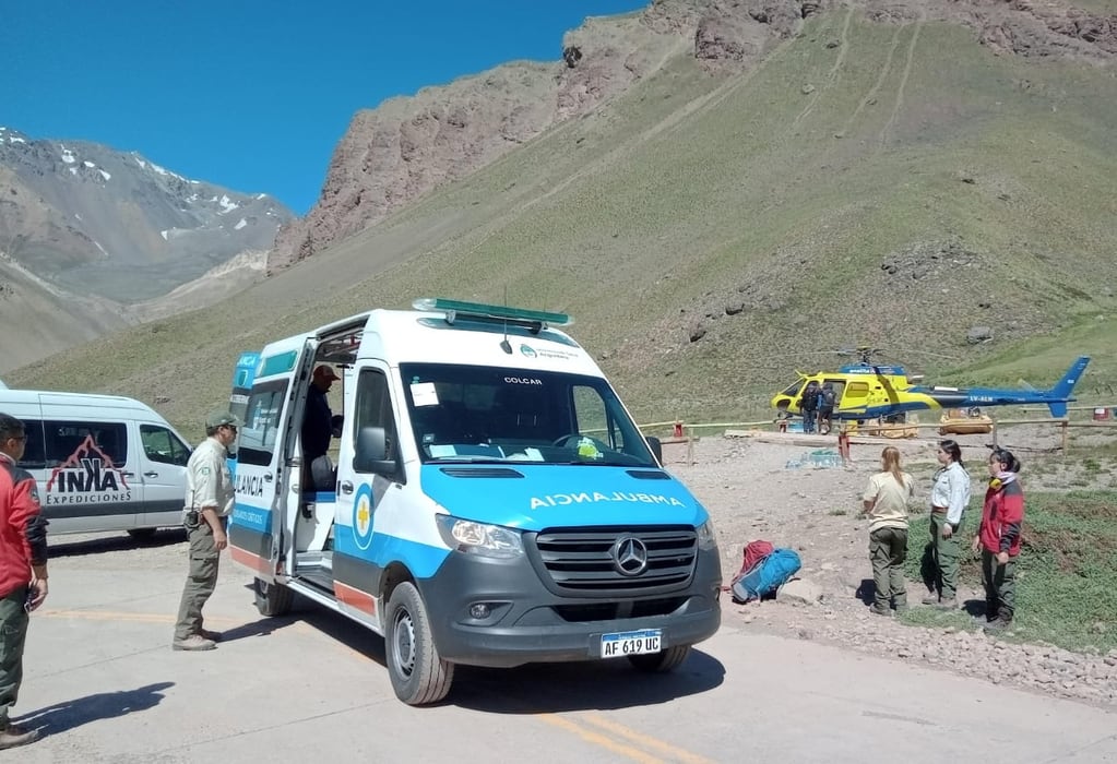 Rescataron una andinista bonaerense en el Aconcagua - Gentileza