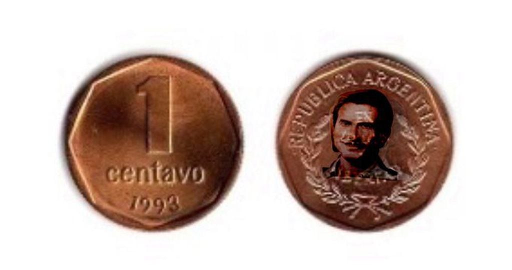 La famosa moneda de 1 centavo que se supo usar en la Argentina hace poco más de 20 años.