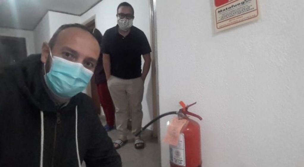 Grupo de personas repatriadas solicitaron traslado debido a las "malas condiciones" del hotel en Huerta Grande. (Foto: gentileza La Voz).