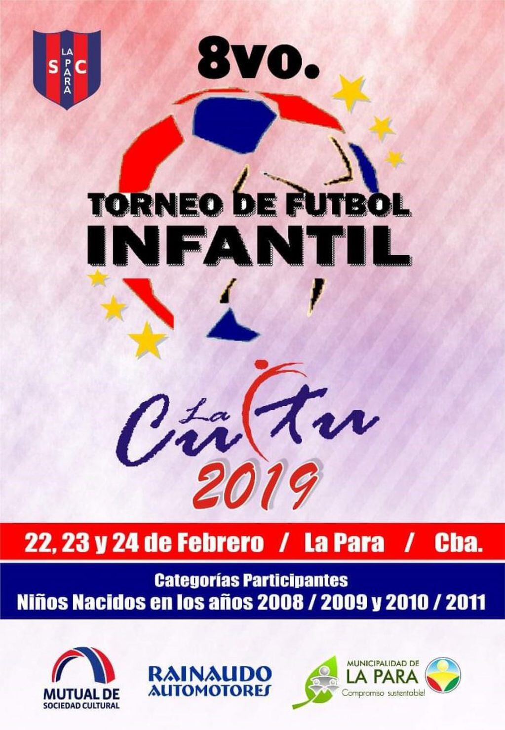 Torneo de Fútbol Infantil "La Cultu 2019"